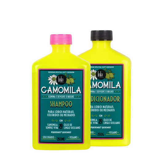 Kit Camomila - Shampoo e Condicionador