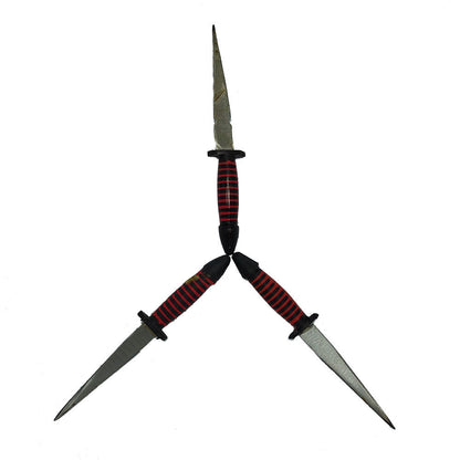 Punhal 32 cm Preto/ Vermelho Exú - Loja Velas de 7 Dias