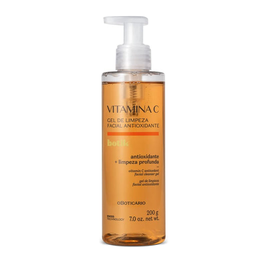 Botik Vitamina C Gel de Limpeza Facial Antioxidante - 200g