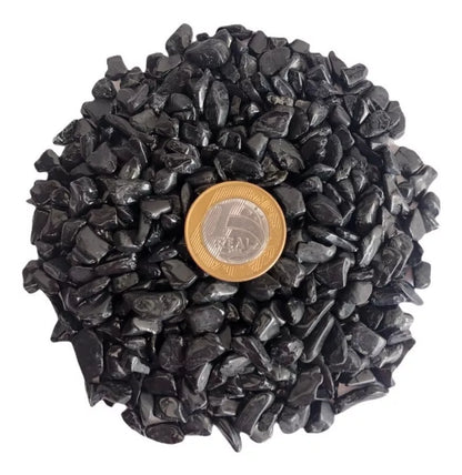Cascalho De Pedra Turmalina Negra - 500g