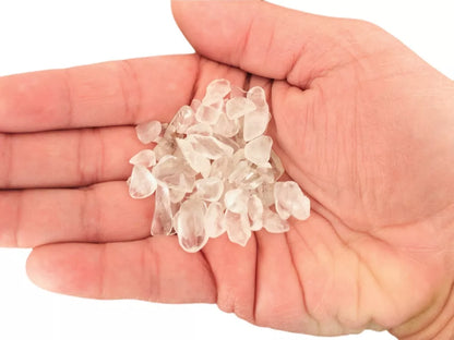 Cascalho De Pedra Cristal Natural Rolada - 500g