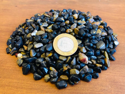 Cascalho De Pedra Ônix Rolada - 500g